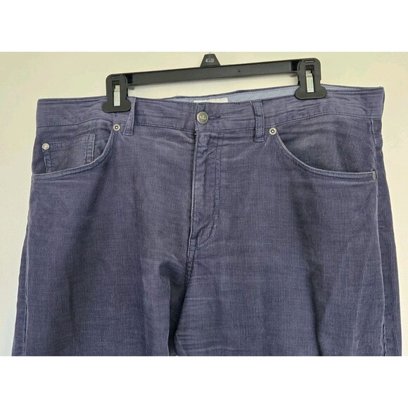 Peter Millar Pants Mens 36x32 Blue Haze Superior Soft Corduroy Five-Pocket Golf - Picture 2 of 11